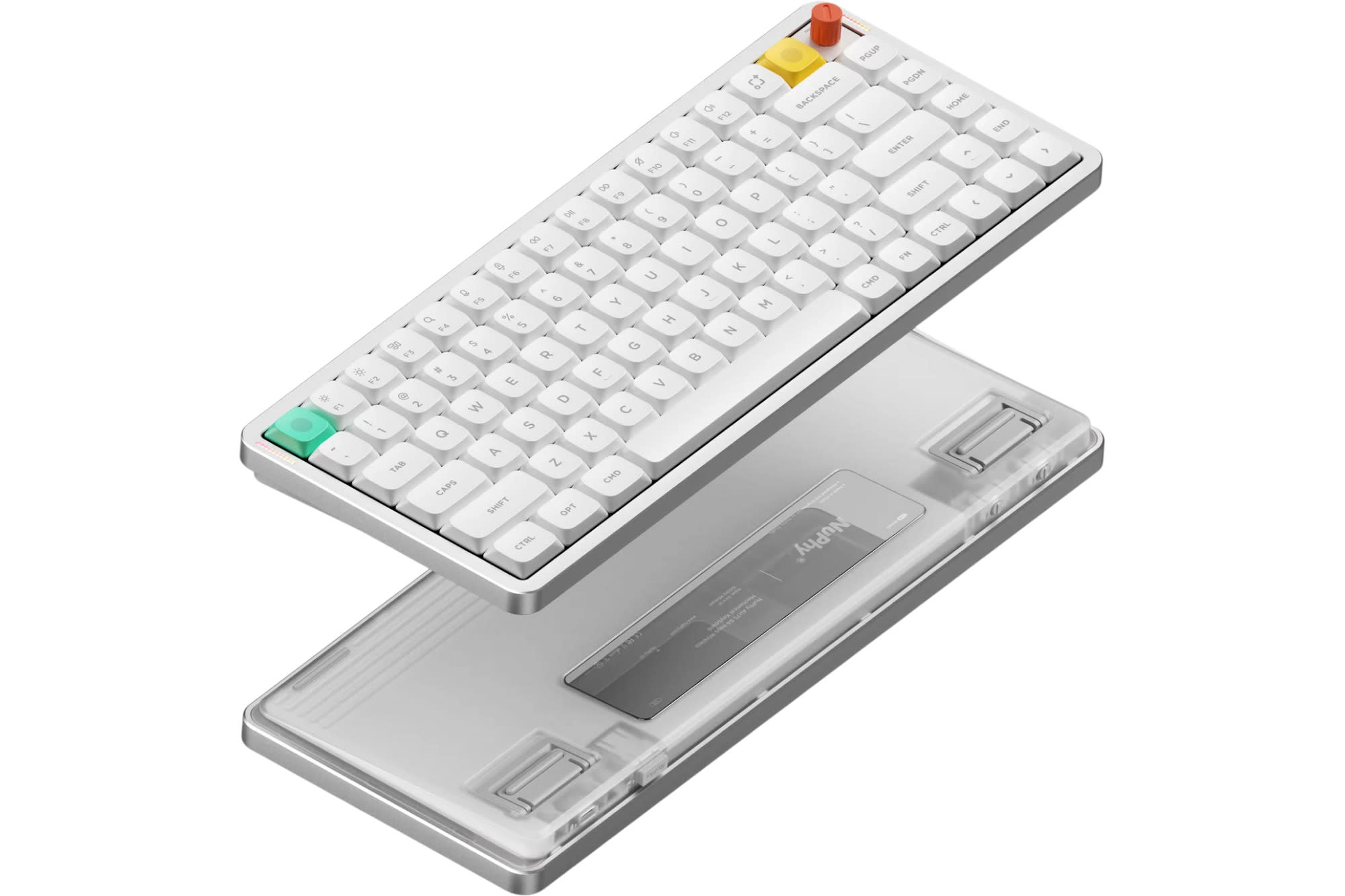 NuPhy Air75 V3 US配列 ホワイト NuPhy Air75 V3 Low Profile Wireless Hotswap Mechanical Keyboard
